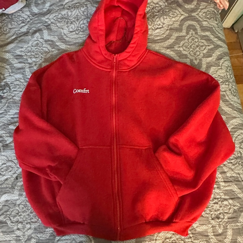 Comfrt Red Women's Hoodie